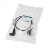 LogiLink Netzkabel Eurostecker CEE 7/16 auf IEC C7 0,75 m Schwarz