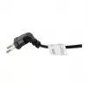LogiLink Netzkabel Eurostecker CEE 7/16 auf IEC C7 0,75 m Schwarz