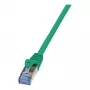 LogiLink PrimeLine Cat.6A S/FTP Patchkabel, 1m, Grün