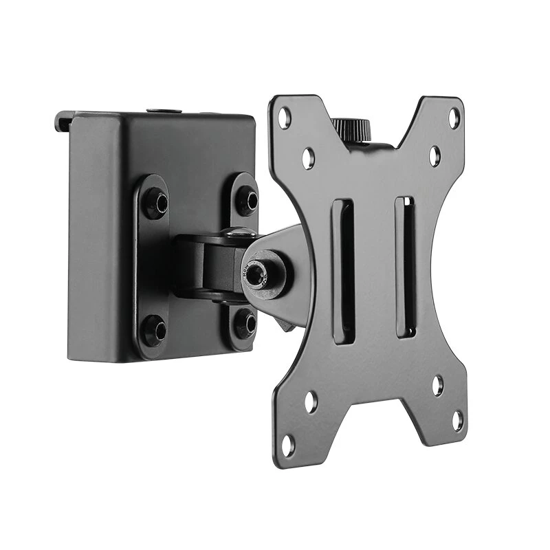 LOGILINK Slatwall Schwenkbare Monitorhalterung, 13-27 Zoll, VESA 75/100, 8 kg, Schwarz