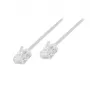 LogiLink Slim High-Flex Patchkabel, Cat. 6A, U/UTP, 0,15 m, Weiß, 10er-Pack (CQ3001U)