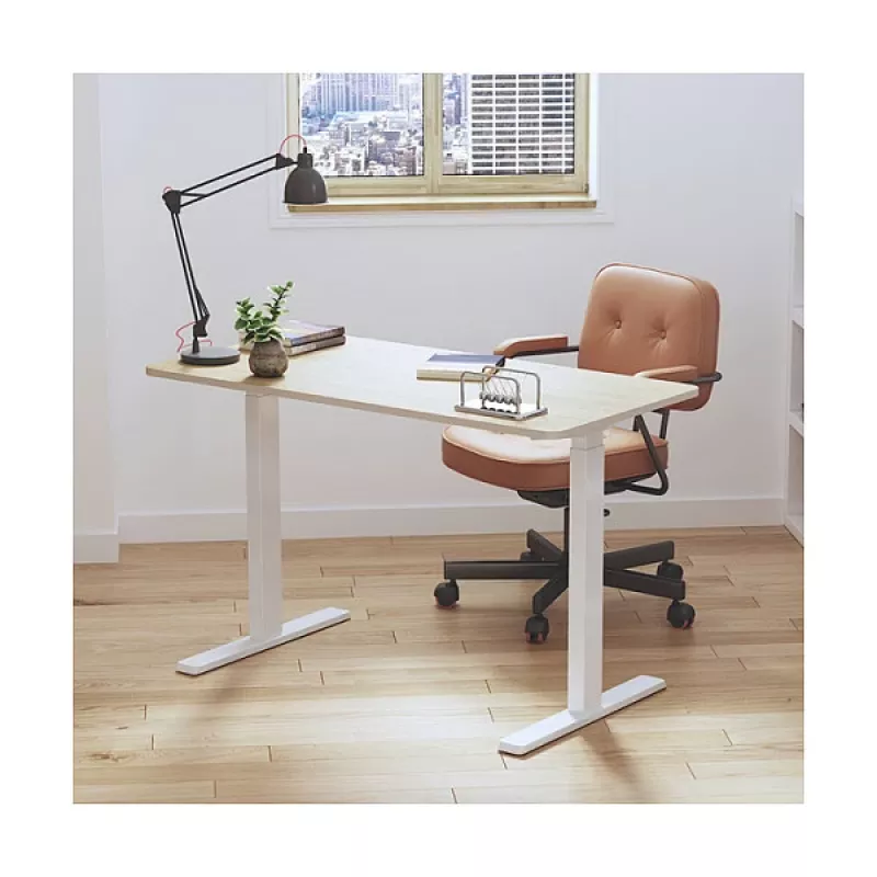 LogiLink Tischplatte, 3-teilig unterteilt, 1200x600 mm, Naturholz
