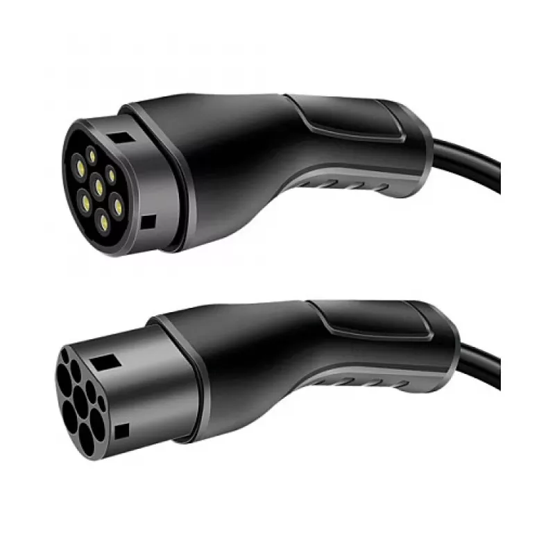 LogiLink Typ 2 EV-Ladekabel 22 kW 3-Phasen 32 A 10 m Schwarz mit Aufbewahrungstasche