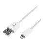 Logilink UA0199 Lightning-Kabel, MFI-zertifiziert, USB-A auf Lightning 8-Pin, Weiß, 1m (Schnellladen & Synchronisieren)
