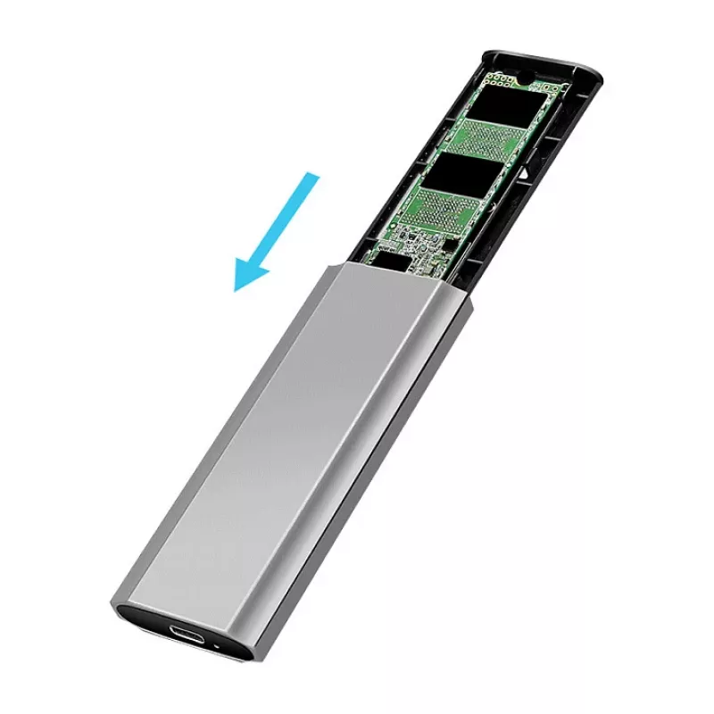 LogiLink UA0439 USB 3.2 Gen 2 SSD-Gehäuse USB-C auf PCIe NVMe