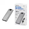 LogiLink UA0439 USB 3.2 Gen 2 SSD-Gehäuse USB-C auf PCIe NVMe