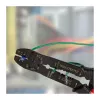 LOGILINK Universelle Crimpzange für isolierte Kabelschuhe mit Crimp-Sortiment