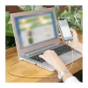 LogiLink USB 2.0 Type-C Kabel, A/M auf C/M, 480 Mbps, 60W, Nylon, Gelb, 0,5 m