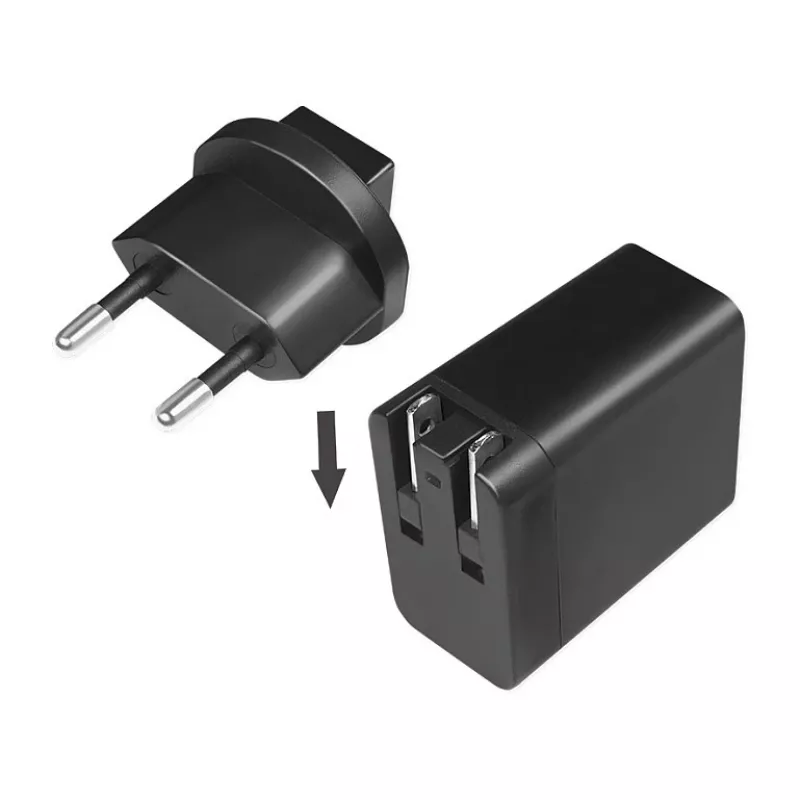Logilink USB-A Reiseladegerät, 18 W, GaN, 1-Port, 1x USB-A (QC), Schwarz