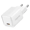 LogiLink USB-C-Ladegerät 20 W GaN, 1 Port, USB Power Delivery, Weiß