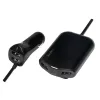 Logilink USB-Autoladegerät, 2+2 Ports, 24 W, schwarz