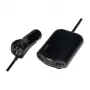 Logilink USB-Autoladegerät, 2+2 Ports, 24 W, schwarz