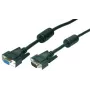 LOGILINK VGA-Kabel 2m Schwarz Male to Male