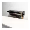 Logilink WB0011 19 Zoll 1U Rack für Untertisch- oder Wandmontage, Schwarz