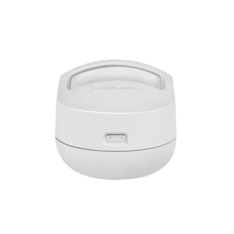 Logilink WiFi Smart PIR Motion Sensor, Tuya-kompatibel, 2,4 GHz, 120° Erkennung, 8 m Reichweite, Weiß