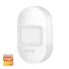 Logilink WiFi Smart PIR Motion Sensor, Tuya-kompatibel, 2,4 GHz, 120° Erkennung, 8 m Reichweite, Weiß
