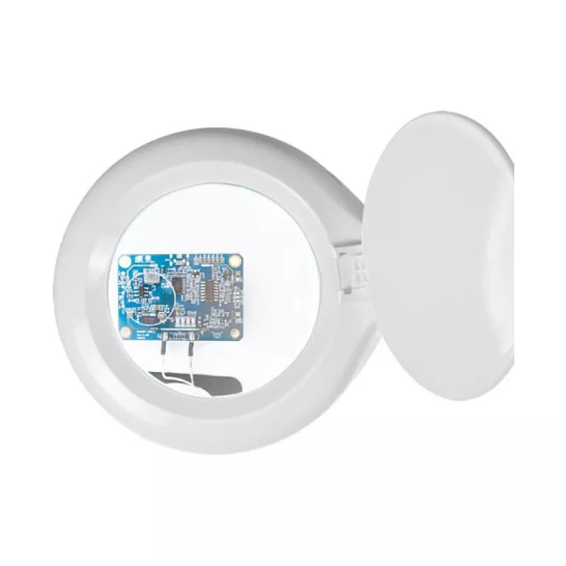 LOGILINK WZ0059 LED-Lupe mit Tischständer, 3 Dioptrien (1,75x), 40 SMD-LEDs, 6,5 W, Tageslichtweiß, Schwarz
