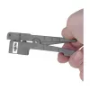 LOGILINK WZ0063 Universelles Kabelabisolierwerkzeug für Glasfaser, Koaxial- und Kupferkabel bis 3,2 mm