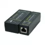 LOGILINK WZ0080 LAN-Kabeltester & PoE-Finder mit Magnet, Taschenlampe, hintergrundbeleuchtetem LCD, 300 m Reichweite