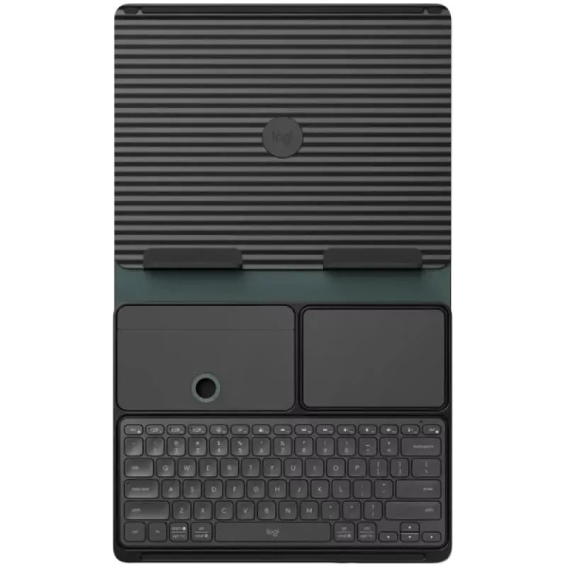Logitech Casa Pop-Up Desk - Tragbares Tastatur- und Touchpad-Set