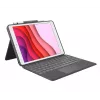 Logitech Combo Touch Tastatur und Folio Hülle mit Trackpad für Apple 10,2-Zoll iPad (7., 8., 9. Generation) - Graphit - UK Layout