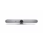 Logitech ConferenceCam Rally Bar White - 4K UHD Videokonferenz-Bar mit 15-fach Zoom, 6 Beamforming-Mikrofonen, KI-Auto-Framing