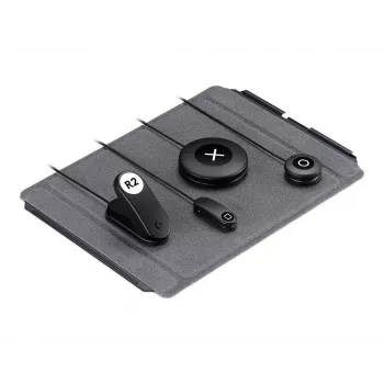 Logitech G Adaptive Gaming Kit für PlayStation Access Controller – 12 programmierbare Tasten & Trigger, kabelgebunden, Schwarz/Grau