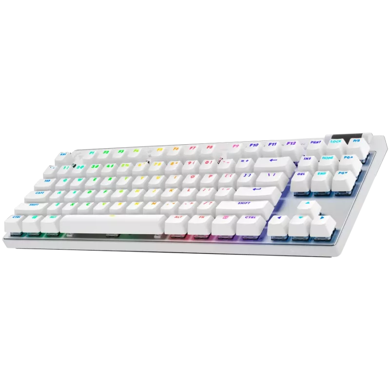 Logitech G PRO X TKL Wireless Mechanical Gaming Keyboard - Nordic Layout (QWERTY) - LIGHTSYNC RGB - GX Brown Tactile Switches - Schwarz