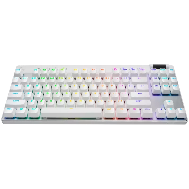 Logitech G PRO X TKL Wireless Mechanical Gaming Keyboard - Nordic Layout (QWERTY) - LIGHTSYNC RGB - GX Brown Tactile Switches - Schwarz