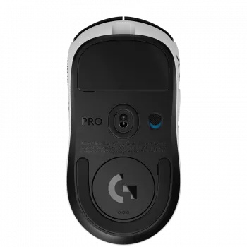Logitech G PRO X2 SUPERSTRIKE Optical Wireless Gaming Mouse - Schwarz/Weiß