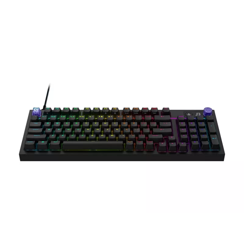 Logitech G316 X 98 Gaming-Tastatur - Schwarz - US-Englisches Layout - Kabelgebunden USB