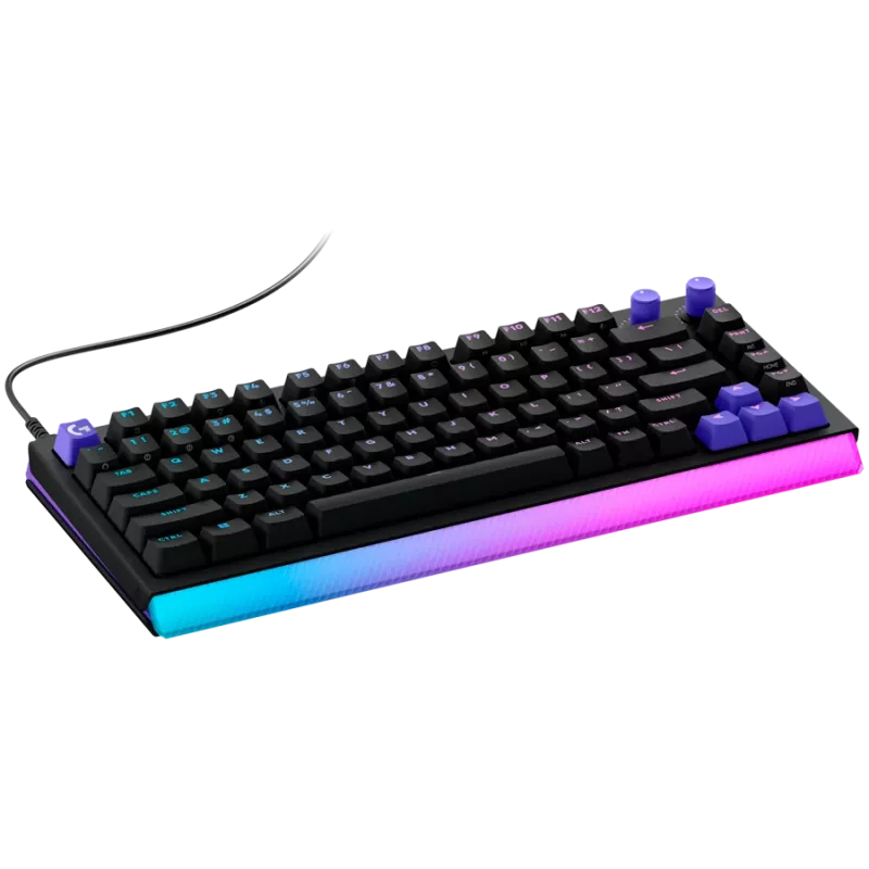 Logitech G512 X 75 Mechanische Gaming-Tastatur - Schwarz - US International - USB