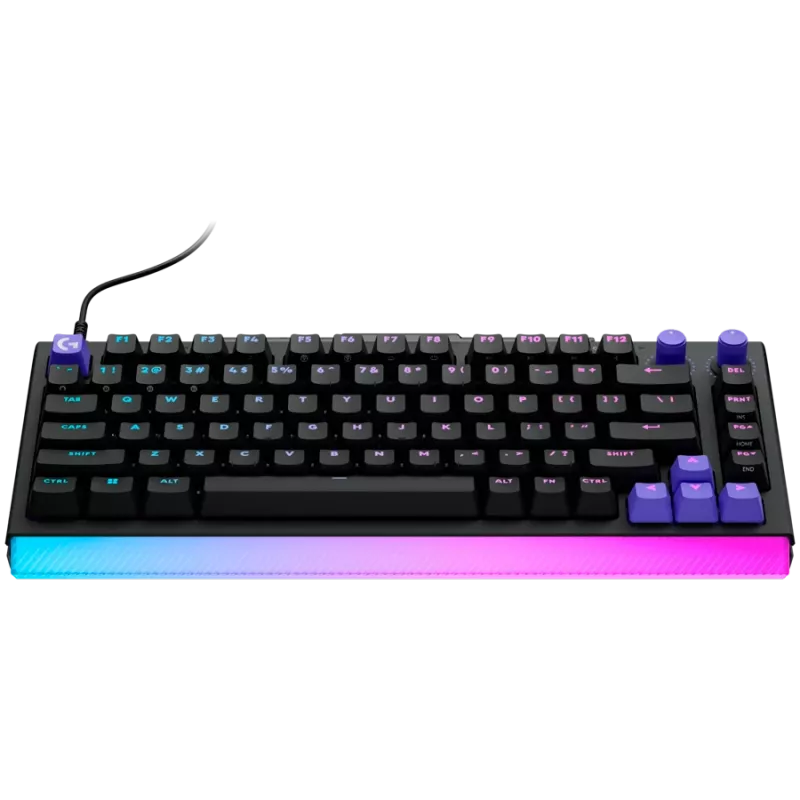 Logitech G512 X 75 Mechanische Gaming-Tastatur - Schwarz - US International - USB