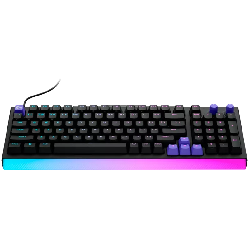 LOGITECH G512 X 98 Kabelgebundene Gaming-Tastatur - SCHWARZ - US INT'L - USB - TAKTIL