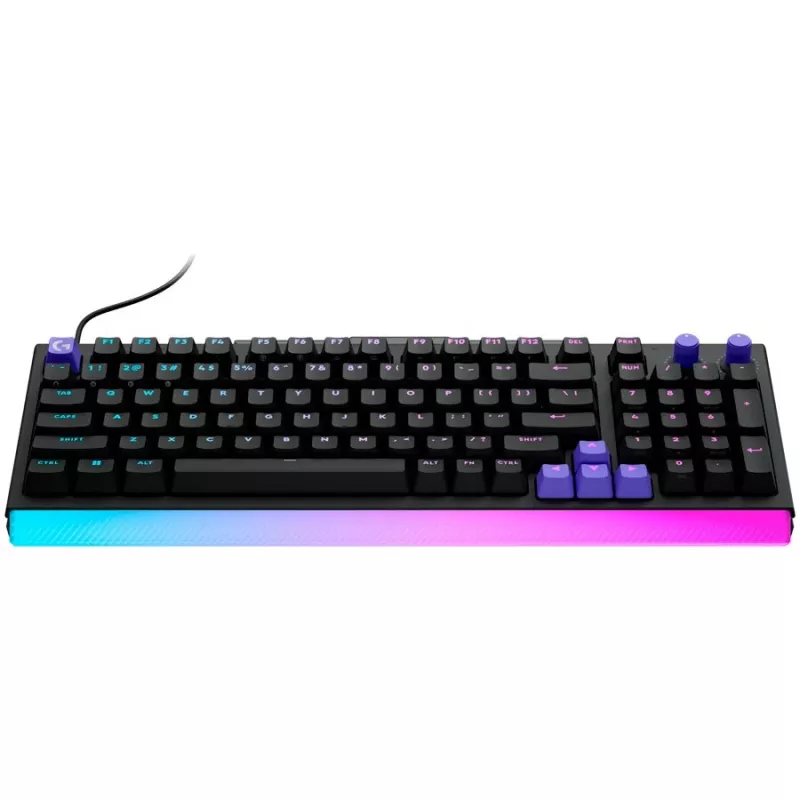 Logitech G512 X 98 Kabelgebundene Gaming-Tastatur - Schwarz, US International, GX Linear Mechanisch, RGB LIGHTSYNC