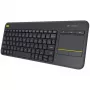 Logitech K400 Plus kabellose Touch-Tastatur - Schwarz