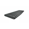 Logitech MK235 Kabelloses Tastatur- und Maus-Set, 2,4 GHz RF, QWERTZ-Layout, Schwarz, USB-Empfänger – 920-008031
