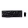 Logitech MK270 Kabelloses Combo – Full-Size RF 2,4 GHz Tastatur und Maus (Schwarz)