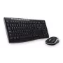 Logitech MK270 Kabelloses Combo – Full-Size RF 2,4 GHz Tastatur und Maus (Schwarz)