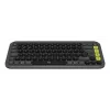 Logitech POP Icon Keys Kabellose Kompakte Mechanische Tastatur, Blast Yellow