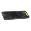 Logitech POP Icon Keys Kabellose Kompakte Mechanische Tastatur, Blast Yellow