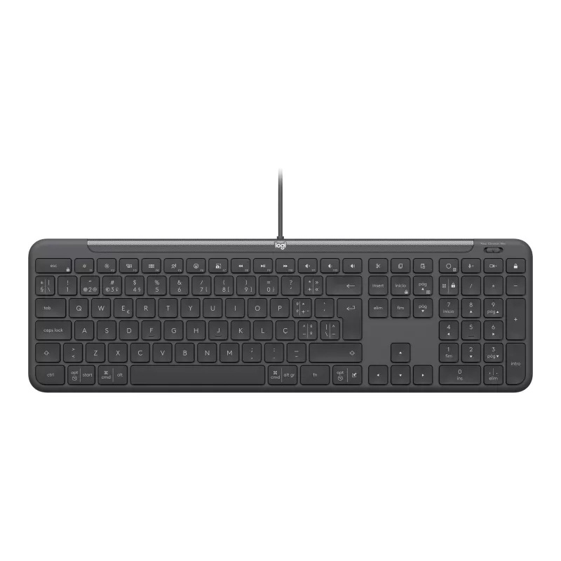 Logitech Signature Slim Wired K620 for Business Tastatur - Graphite