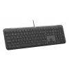 Logitech Signature Slim Wired K620 for Business Tastatur, QWERTZ-Layout, Graphit