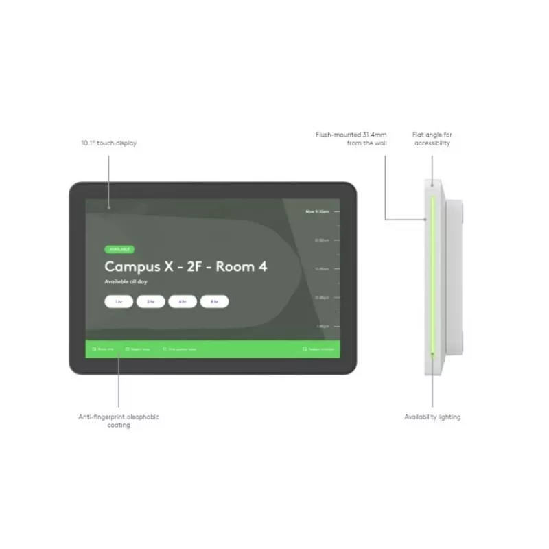 Logitech Tap Scheduler 952-000091 Meeting Room Touch Controller 10.1 Zoll IPS 400 cd/m² Graphite
