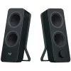 Logitech Z207 2.0 Bluetooth-Lautsprechersystem für PC, 5W RMS, Schwarz