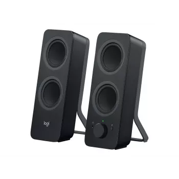 Logitech Z207 2.0 Bluetooth-Lautsprechersystem für PC, 5W RMS, Schwarz