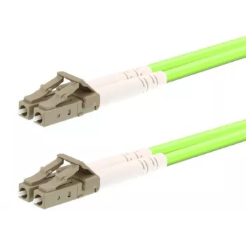LOGON PROFESSIONAL AL5LCLC07I/5I InfiniBand Fiber Patch Cable 50/125, OM3, 7 m, LC-LC, Hellgrün, LSZH