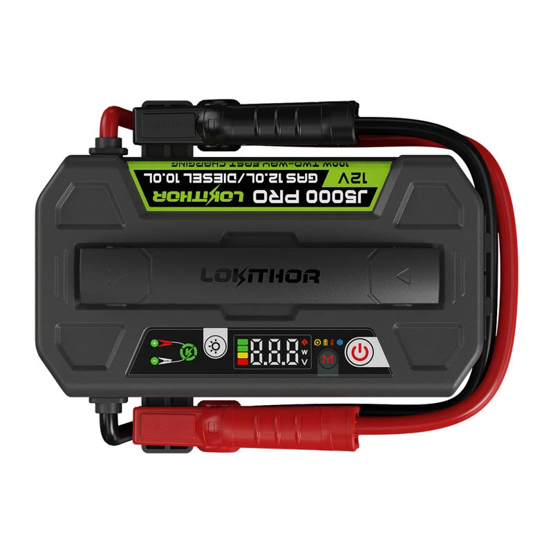LOKITHOR J5000 PRO Starthilfegerät, 99,84 Wh, 5000 A