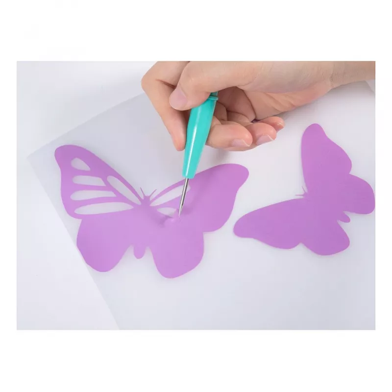 LOKLiK Weeding Tools Bundle SG-GJ-0016-US-L-B2B - 4-teiliges Set in Metallic-Türkis für Vinyl