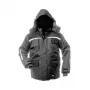 Lange Winterjacke Arctic Grey/Black WJ-8924 L